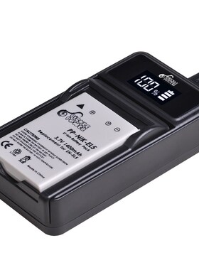 EN EL5 EL5 ENEL5 Battery + LCD USB Charger for Nikon Coolpi
