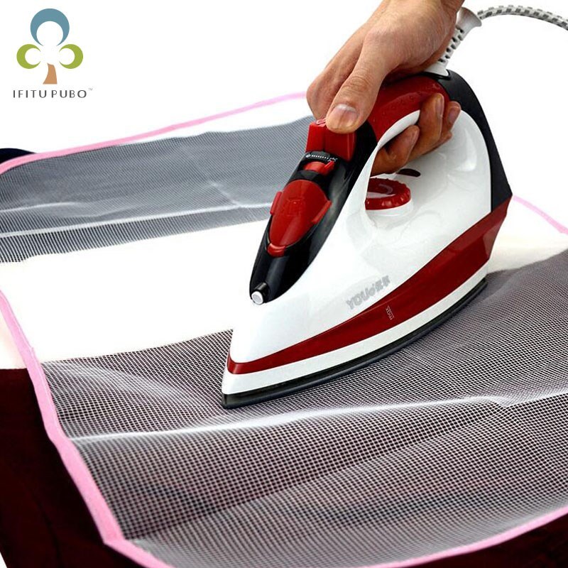 1Pc Heat Resistant Cloth Mesh Ironing Board mat Cloth Cover