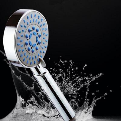 Bath Shower Adjustable Jetting Shower Head Water Saving Hand