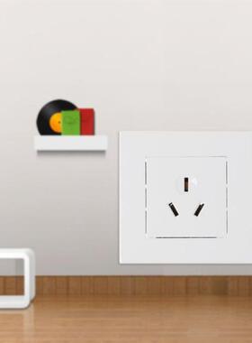 Wall Socket 86 Type 16A Power Outlet With 3 Holes White PC P