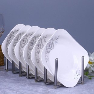 6 ceramic plates western plate dishes family hotel dishes fo