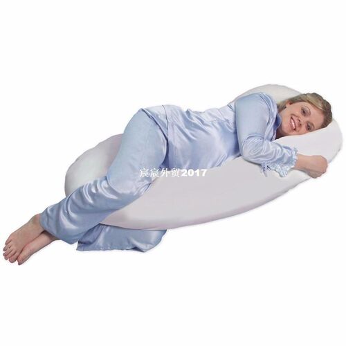 C Shape Total Body Pillow Pregnancy Maternity Comfort Suppor