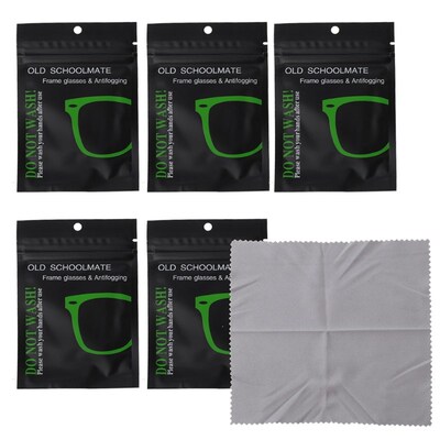 1/3/5/10pcs New Type Anti fog Glasses Cleaner Microfiber Gl