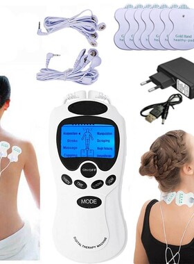 Body TENS EMS Slimming muscle Neck massager back reliever k