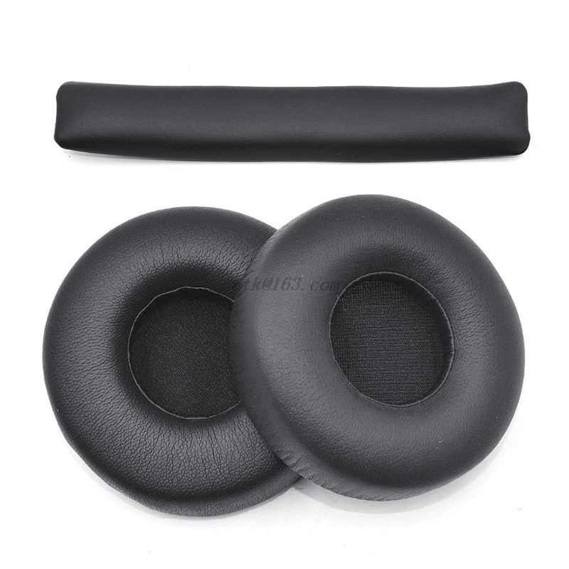 Leather Ear Pads Cushion Cover Earpads Replacement Elastic 3C数码配件 手机支架/手机座 原图主图