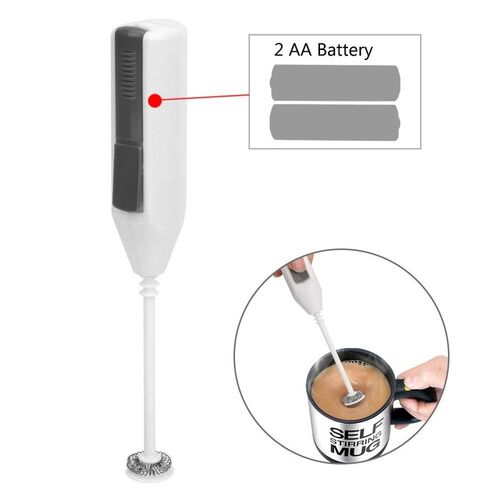 Electric Egg Beaters Handle Mixer Cooking Tools Coffee Milk