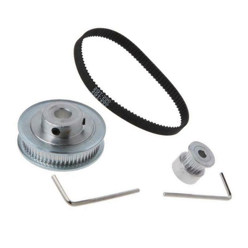 GT2 Timing Belt Closed Pulley  Loop 200mm Pulley With 20 Tee