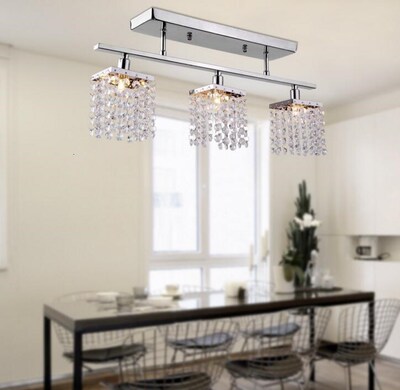 Hallway Crystal Lamp Aisle Lamp Guard Attract Top Light The
