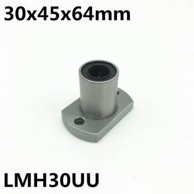 2pcs LMH30UU 30mm flange linear bearing LMH30 30x45x64 mm