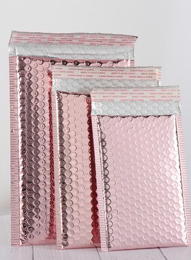 5Pc Gold Bubble Envelope Foam Foil Shipping Mailing Bag Wat