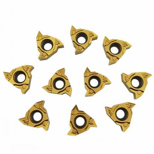 10Pcs RT16.01W-G60P YBG201 Insert (1.5-3.0) CNC External Thr