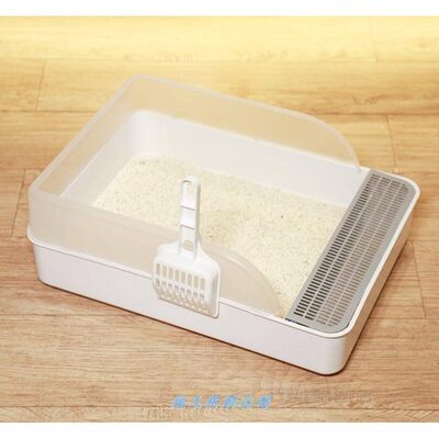 CAT ToiLeT LiTTer Box LiTTer TrAy WiTh SCoop AnTi-SpATTer