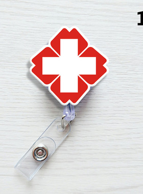 Retractable Badge Reel Nurse Exhibiton ID Name Card Badge Ho