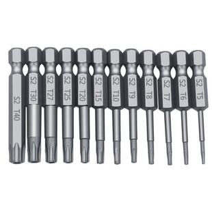 11/12pcs Tamper Proof Security Drill Bit Set Torx Screwdrive