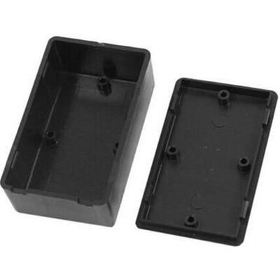 1 PCS 100x60x25mm Plastic Electronic Project Box Black DIY E