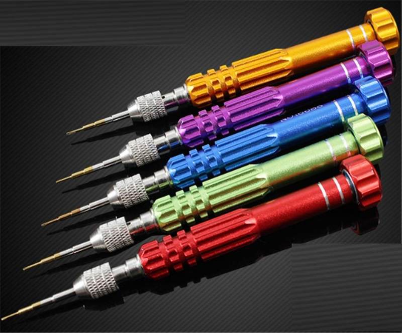 1pcs 5 in 1 Mobile Cell Phone Watch Openning Screw Driver Ha