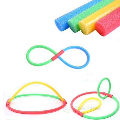 Flexible Colorful Solid Foam Pool Noodle Swimming Water Floa