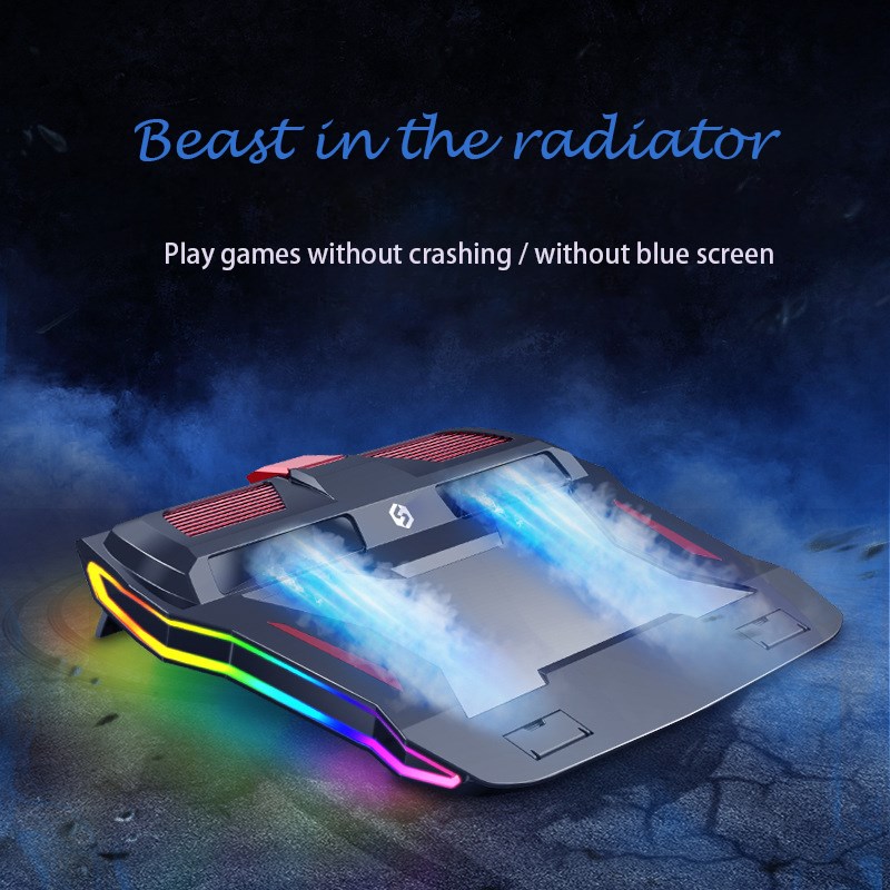 2020 New RGB Gaming Laptop Cooler Adjustable Notebook stand