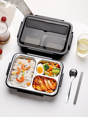 Lunch box tabLeware bento insuLation compartments饭盒保温盒