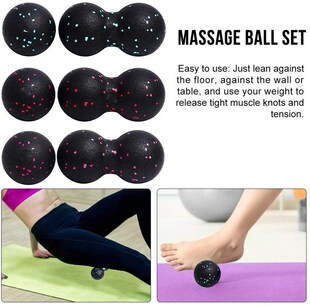 (SHOP NOW)Peanut Massage Ball Fascia Ball Set Double Lacros