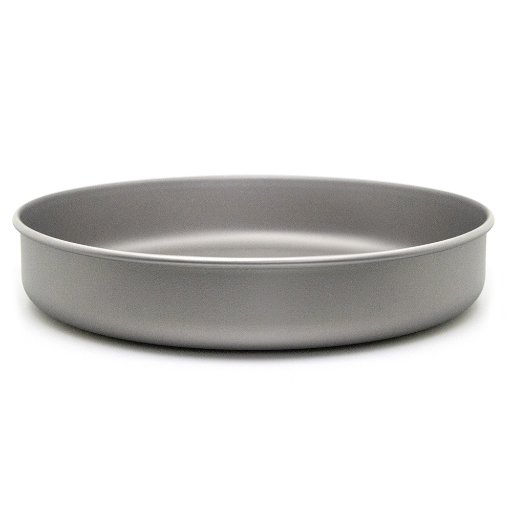 1000ml Camping Titanium Pan ltralight Titanium Frypan Bowl W