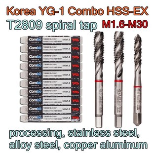 Korea M1.6 spiral original T2809 HSS tap