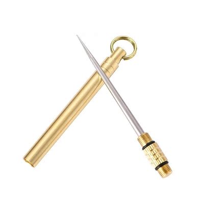 Titanium Outdoor Edc Portable Multifunctional Toothpick Bott