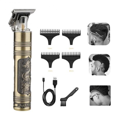 USB Rechargeable Hair Trimmer Electric Pro Li Liner Groomin