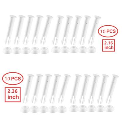 10Pcs Plastic Pool Joint  Pins and Seals  for Intex 13ft-24f
