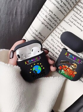 Travis Scott Astroworld Earphone Case For Apple iPhone Char