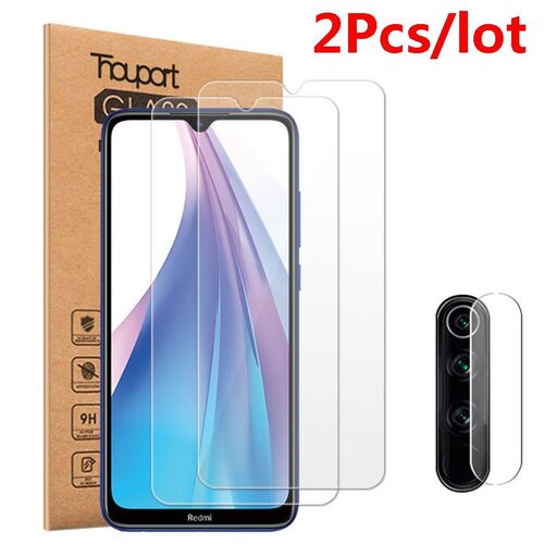 2Pcs HD Tempered  Glass For Xiaomi Redmi Note 8 Pro Note 8T