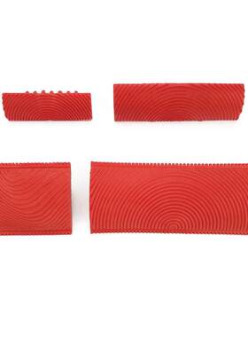 2pcs Rubber imitation wood grain paint brush pattern texture