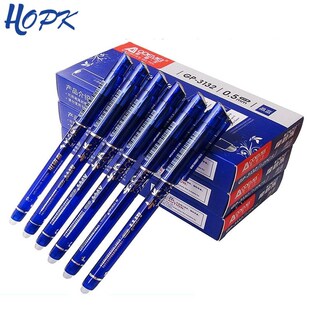 6 pcs/Set 0.5mm Erasable Pen Blue Black Ink Refill Ballpoin
