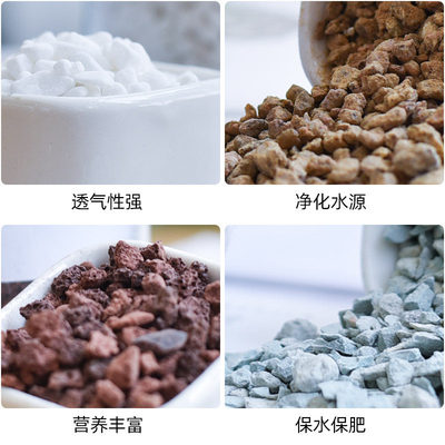 Succulent soil, nutrient soil, paving stone, perlite, granul