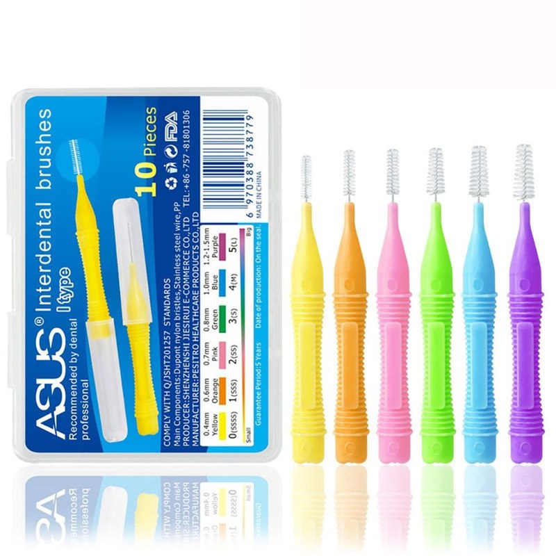 1-Shape Interdental-Brush Toothpick Cleaners Floss Oral-Care