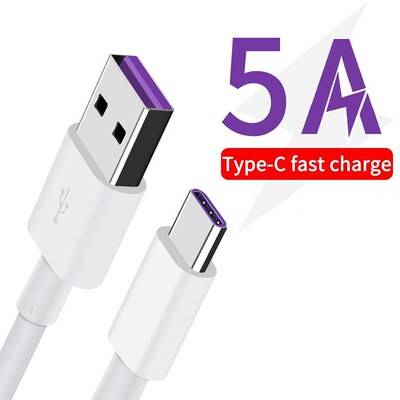 5A USB Type C Cable  Charging Data Transmission USB