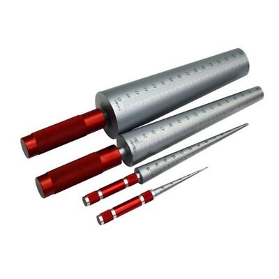 Inner Diameter Ruler with Clear Scale Stainless Steel Conica