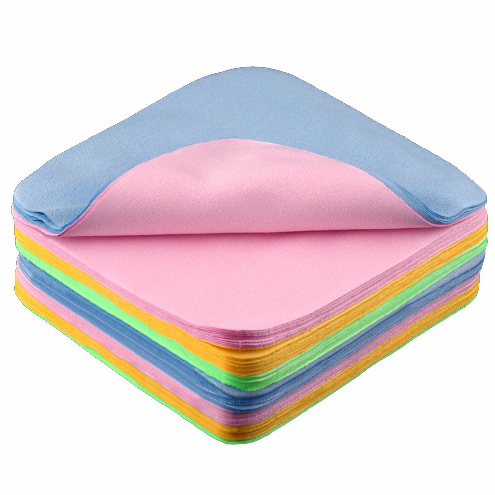 Square Micro Fiber Glasses Eyeglass Cleaning Cloth Spectacl