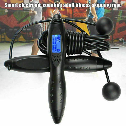 Digital LCD Jump Jumping Skipping Rope Calorie Count Counter
