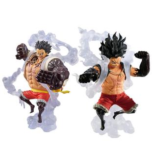 King Of Art KOA One Piece Chopper Action Figure Monkey D Luf