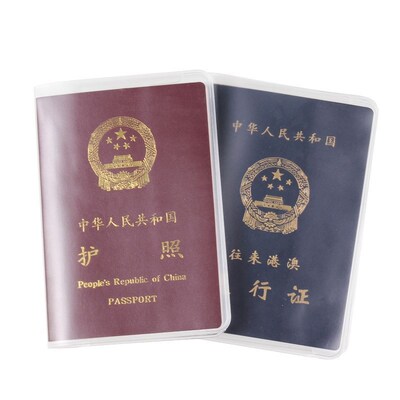 2019 transparent waterproof  ID Card holders anti-dirty scru