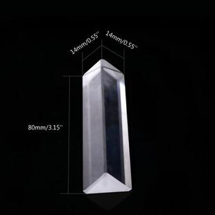 Triangular Color Prism K9 Optical Glass Right Angle Reflecti