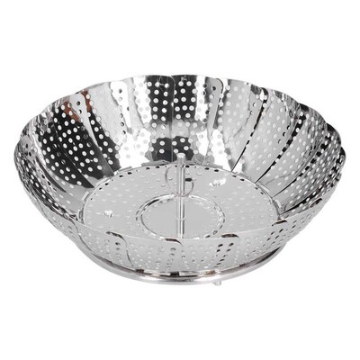 Steamer Rack Retractable Steam Shelf Food Grade Adjustable f