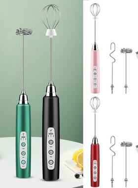 3 Modes Handheld Electric Milk Frother With USB Charger Bubb