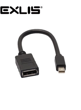 REXLIS  Mini Display Port male DP to Female DP DisplayPort