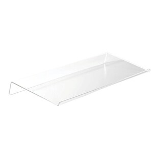 Acrylic Tilted Computer Keyboard Holder Clear Keyboard Stand