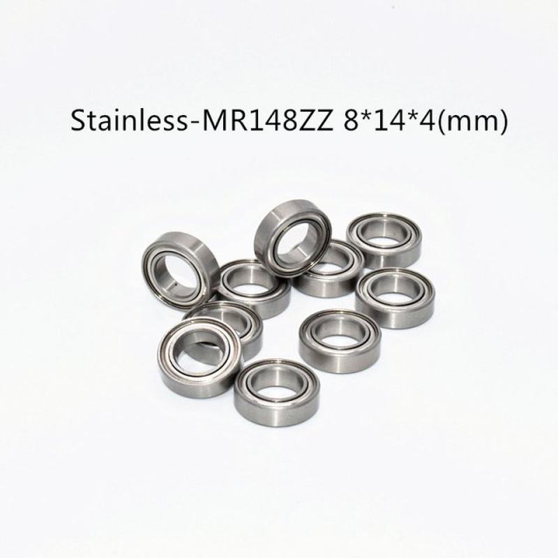 Stainless steel  10PCS SMR148ZZ 8*14*4(mm) free shipping ant