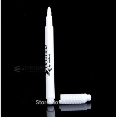 5 Pcs White Liquid Chalk Pen Marker Glass Windows Chalkboard