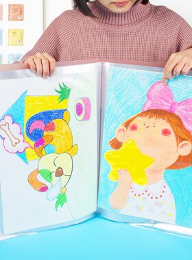 A3 A4 Art ColleCting Album File Folder PAPer Poster Album