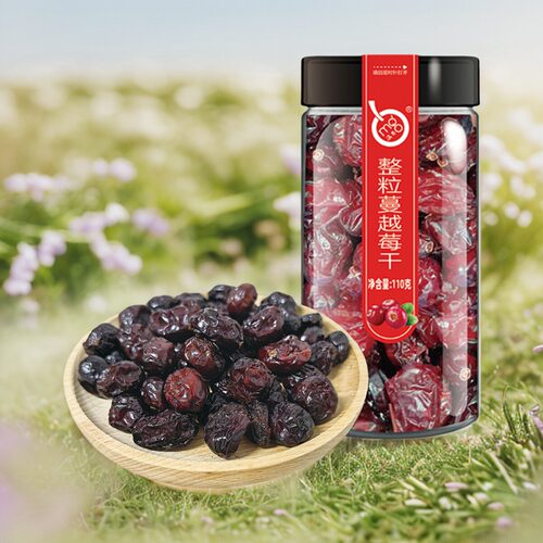 满果整粒蔓越莓干110g罐装莓类制品烘焙专用 - 封面